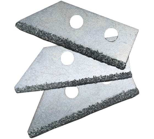 Сменное лезвие 2+2+2 на скребок для расшивки швов набор 3шт 113-004