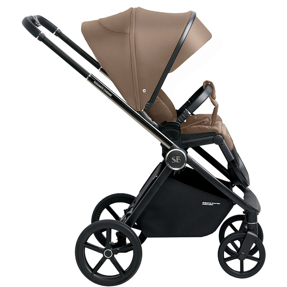 Детская прогулочная коляска Sweet Baby Elegante Chrome/Brown