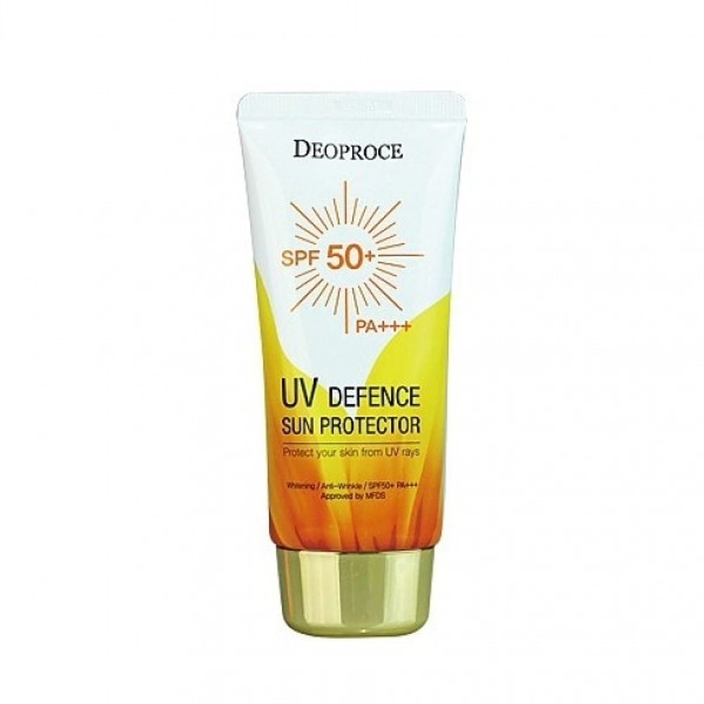 Солнцезащитный крем DEOPROCE UV DEFENCE SUN PROTECTOR SPF50+ PA+++ (70g)