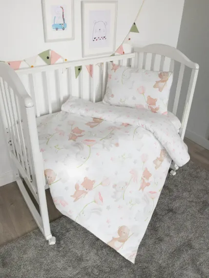 Постельное белье для малышей Baby Nice 120х60 см в кроватку