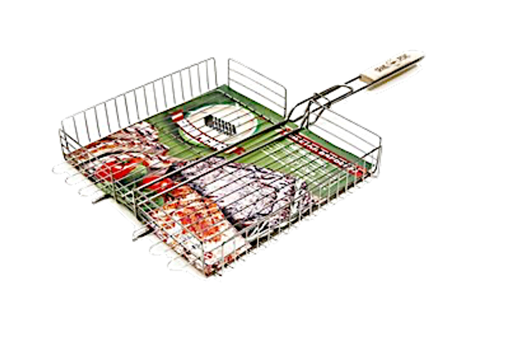 Решётка гриль Grand Picnic нерж 240х310х60см вес 2.0кг