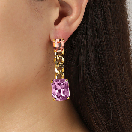 Серьги Dyrberg Kern CALLA SG LIGHT ROSE / PEACH 460010