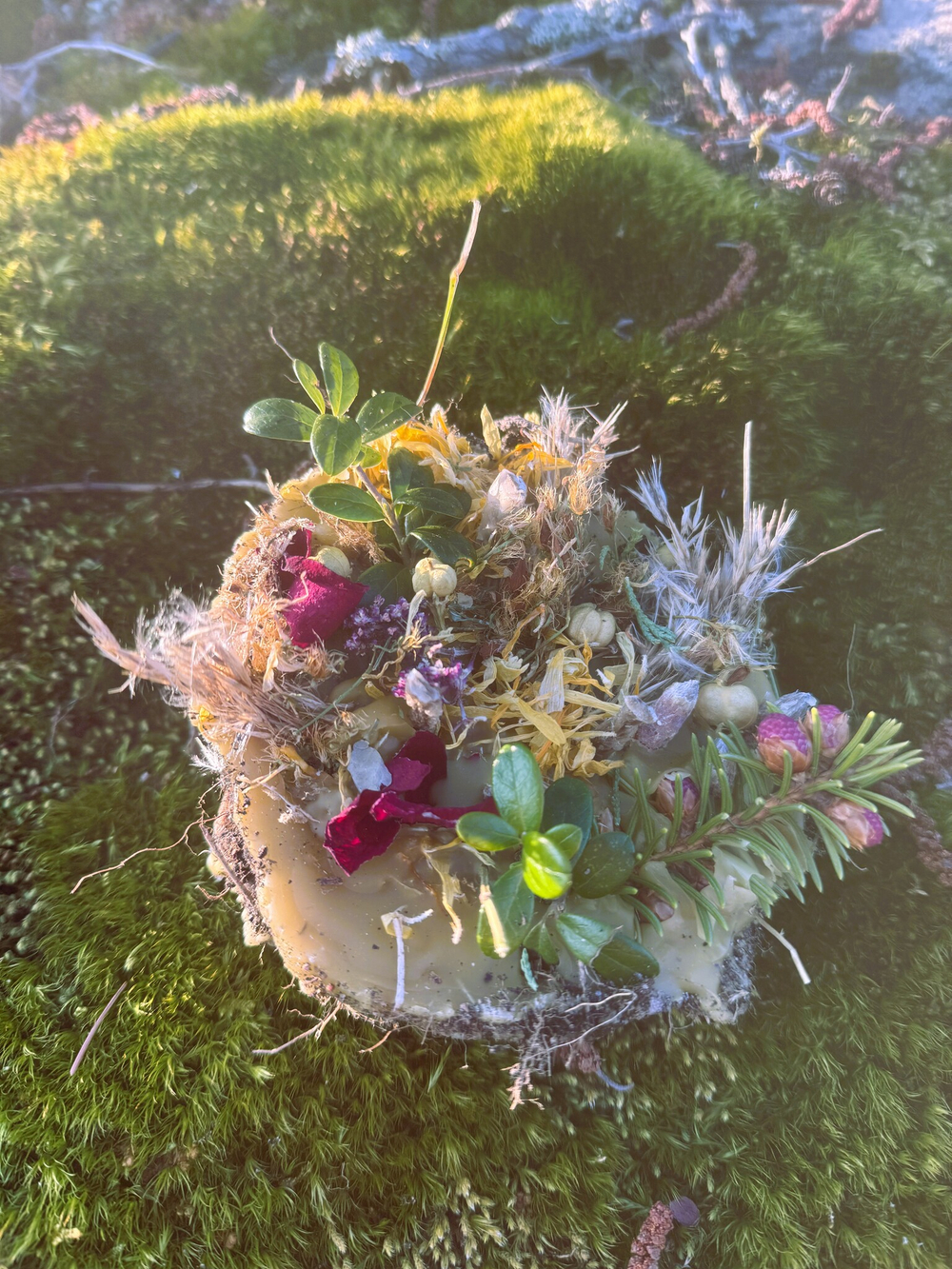 Земляная Свеча. Маленькая Желтая. Материализация. Вдохновение и Ясность + ПОДАРОК