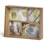 Мультирамка edge натуральное дерево