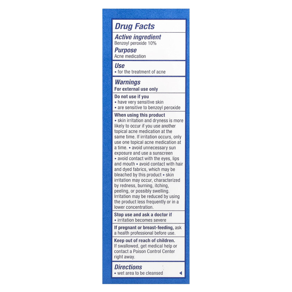 PanOxyl, Пенка для умывания от акне, для лица и тела, максимальная сила действия, 28 г (1 унция)