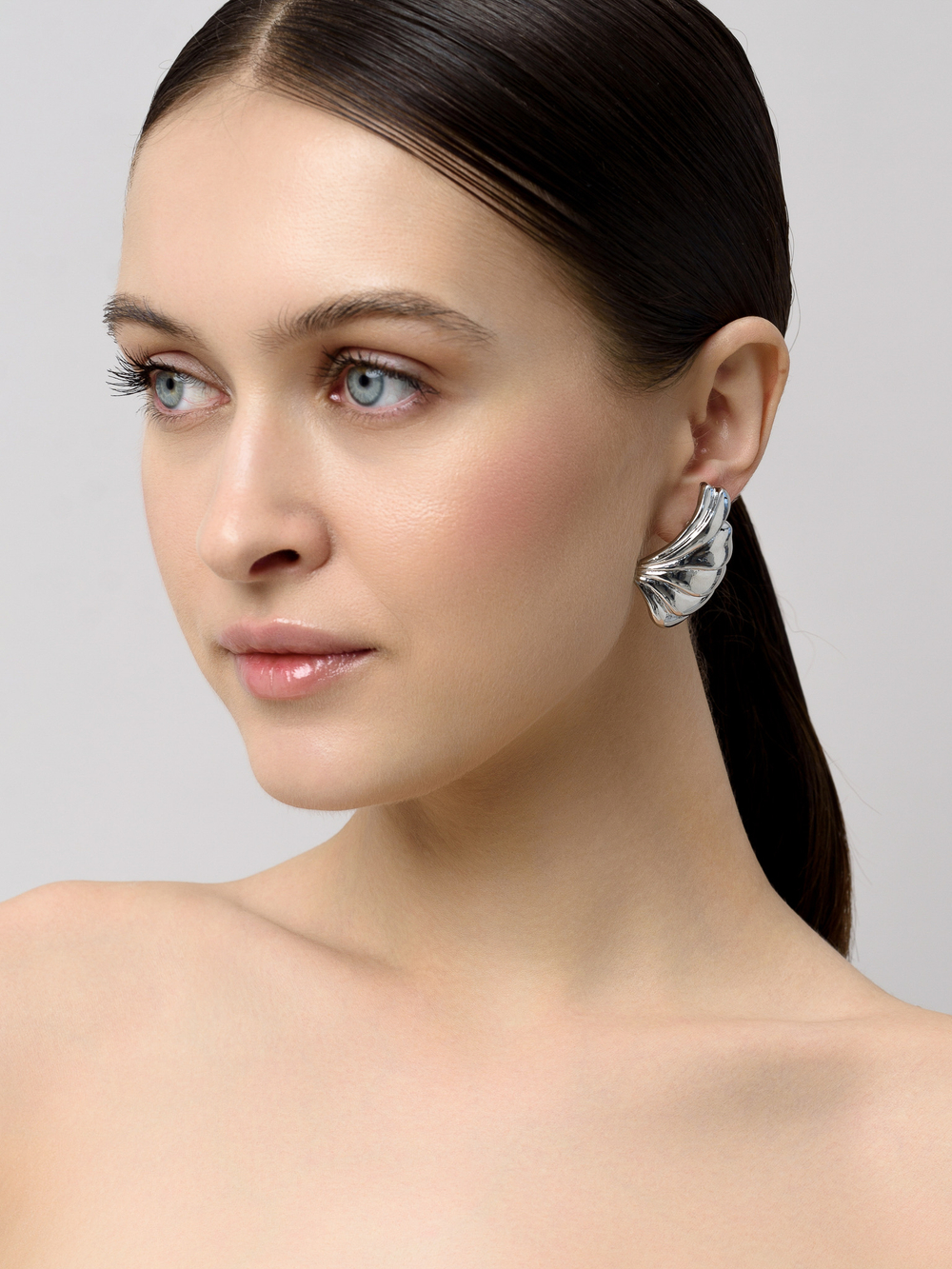 Серьги "Angel's wing" Silver