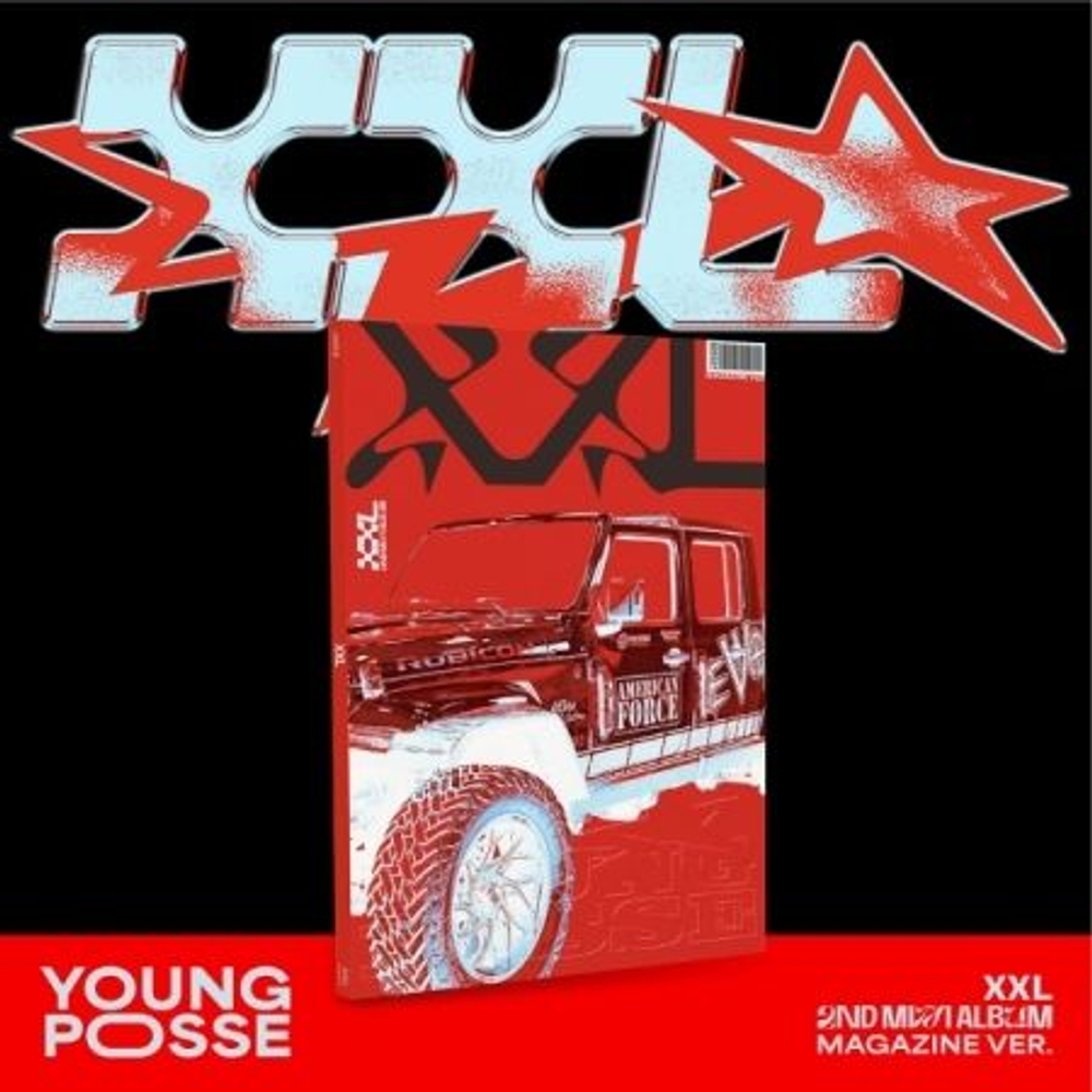 Альбом YOUNG POSSE - XXL 2nd EP Album MAGAZINE Version