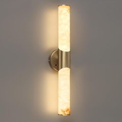 6672/12WL L-VISION ODL24 199 Настенный светильник латунь/металл/алебастр IP20 LED 12W 540Лм 3000K/4000K MARBELLA