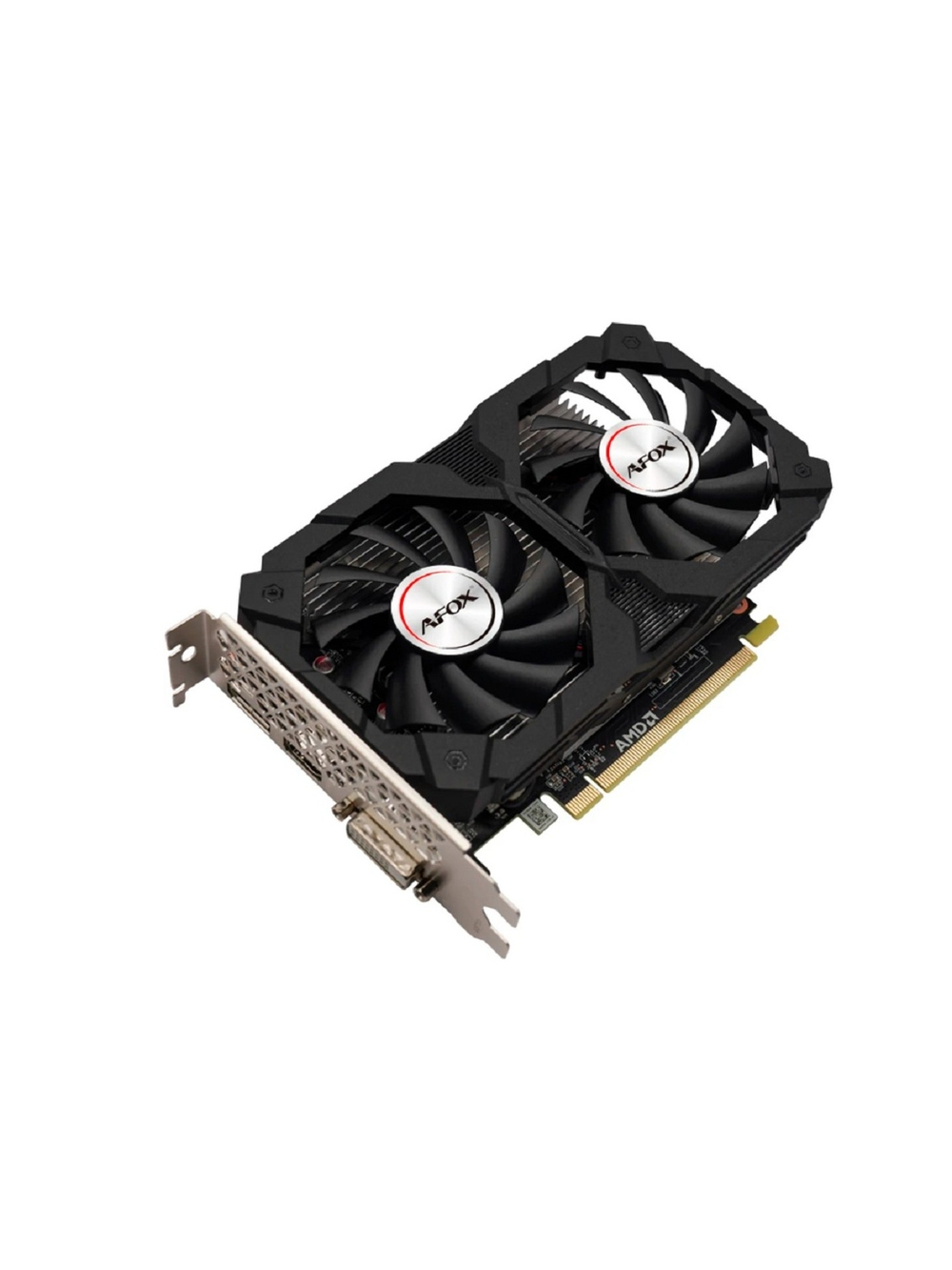 Видеокарта AFOX RX550 4GB GDDR5 128bit DVI DP HDMI 2FAN RTL (AFRX550-4096D5H2-V4)