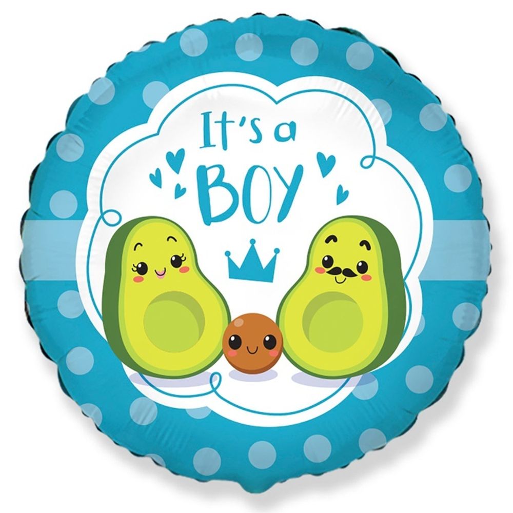 Шар Круглый IT&#39;S A BOY Авокадо