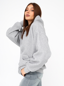 Худи Boston, серое