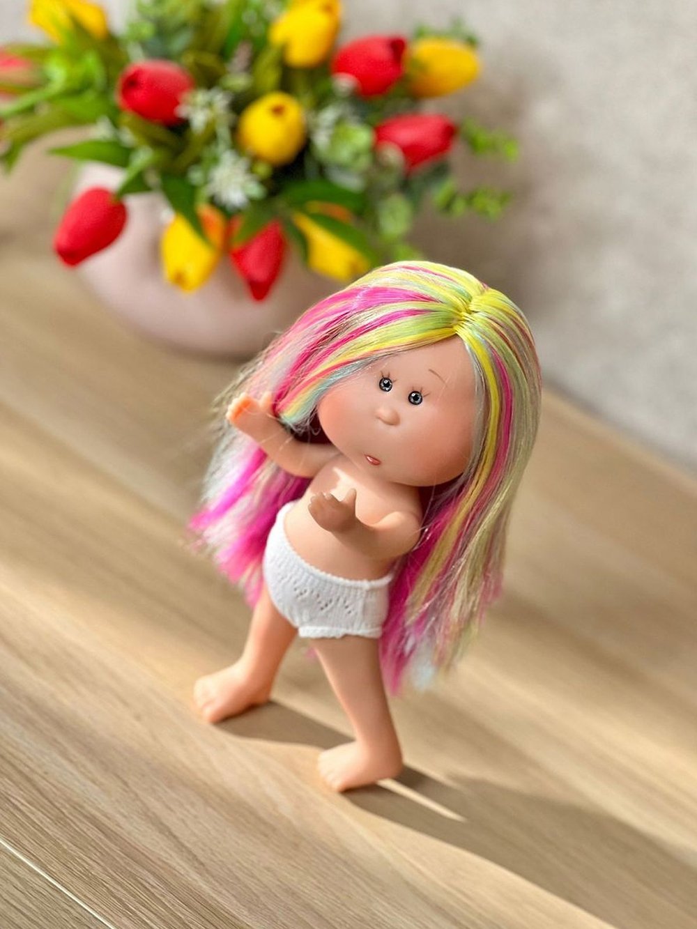 Кукла Nines виниловая 23см Little Mia без одежды (3199W5)