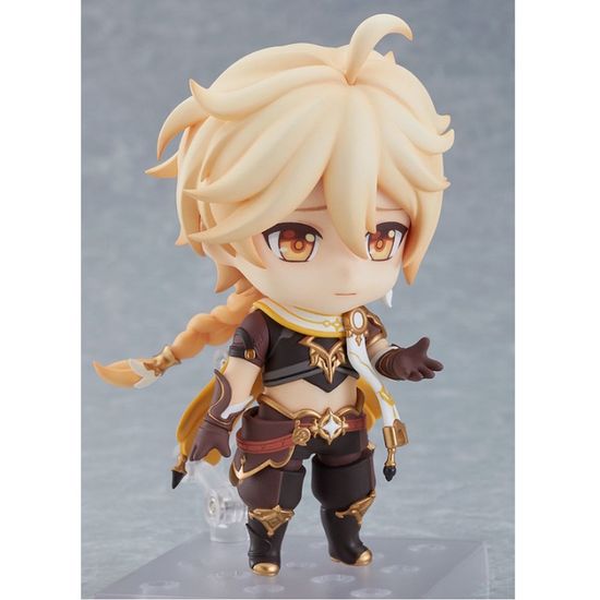 Фигурка нендороид Путешественник, Итэр, Геншин Импакт, Genshin impact, 10 см