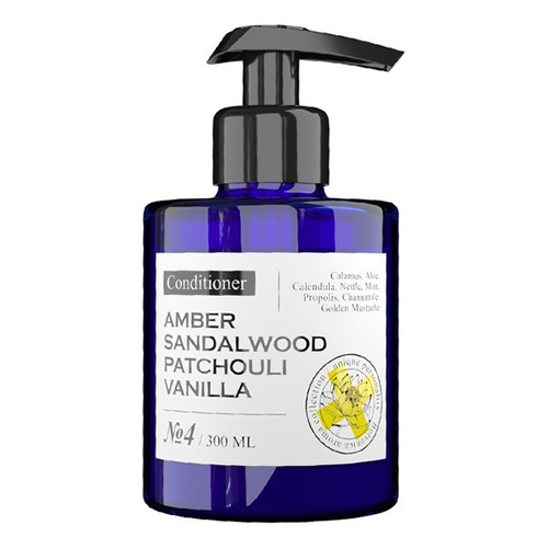 Парфюмированный кондиционер для волос №4 Амбра, Сандал, Пачули, Ваниль Maniac Gourmet Conditioner 300мл