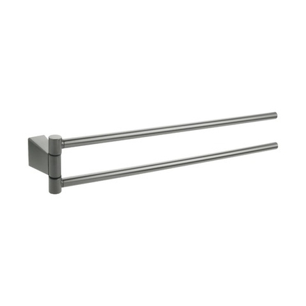 Полотенцедержатель рога 2-ой Fixsen Trend Graphite, FX-98002А
