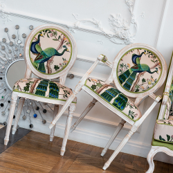 Стул Объект мечты Индокитайский зелёный павлин версия 1