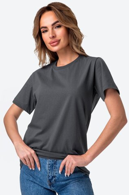 Женская базовая хлопковая футболка Happyfox