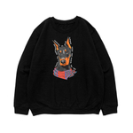 Свитшот "Доберман любит тебя больше себя"