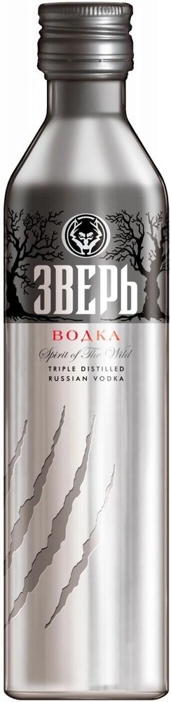 Водка Зверь 0,5л