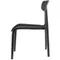 Черный пластиковый стул Tilt | Купить в Hallberg.ru