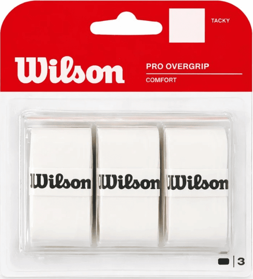 Овергрипы Wilson Pro Overgrip - White (3 шт.)