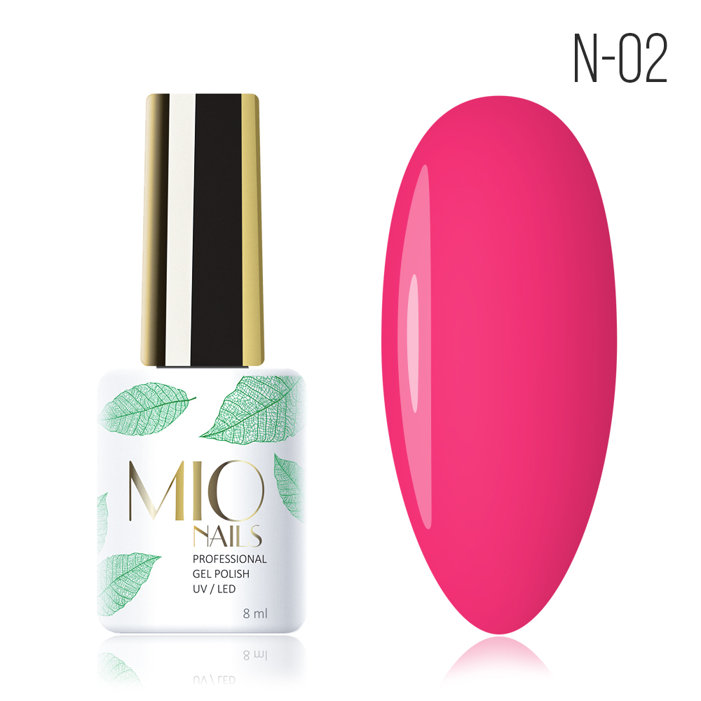 Гель-лак MIO NAILS. Коллекция «Neon» № 02, 8мл.