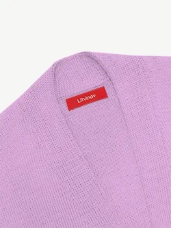 Кардиган с планкой из хлопка