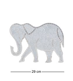Decor and Gift 48-007-02 Панно «Слон» набор из семи (мозаика, о.Бали)