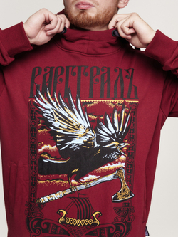 Худи Варгградъ мужская бордо «Бранибор 983» без начёса