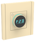 FORTE&PIANO Термостат электронный с индикацией FP452 ваниль IEK
