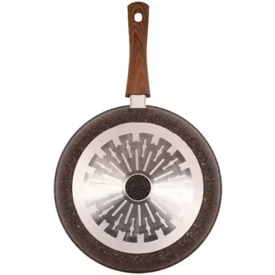 Сковорода 28*6,5см со съемной ручкой «Granit Ultra Induction» (red) сгаи282а