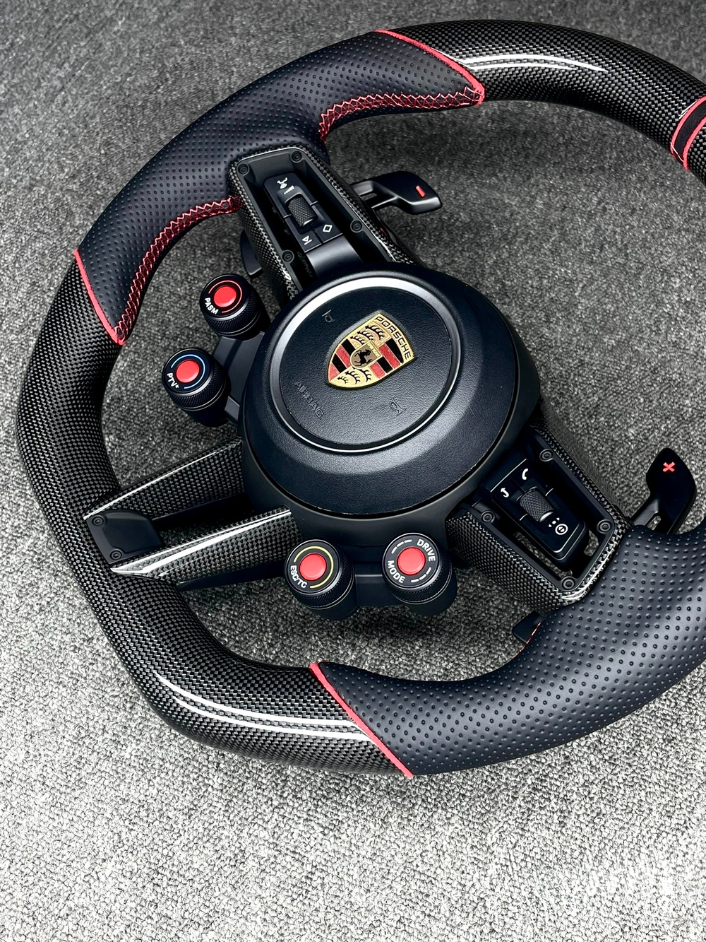 Custom Steering Wheel Porsche