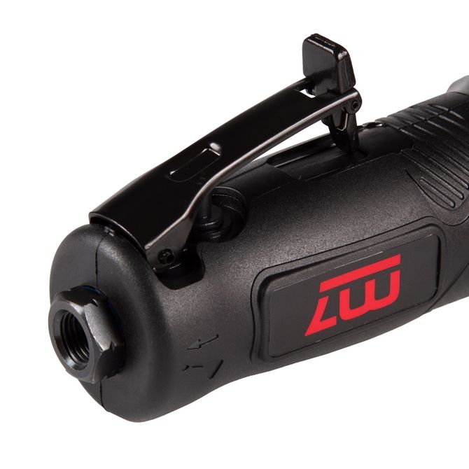 MIGHTY SEVEN (QB-7215M) Пневматическая угловая шлифовальная машина (УШМ) 125 мм, 11000 об/мин, с рычажным выключателем