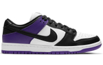 Nike Dunk SB Pro "Court Purple" wear-resistant non-slip low-top sneakers for men and women with the same black and purple