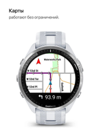 Garmin Forerunner 965 AMOLED White (модель 010-02809-81)