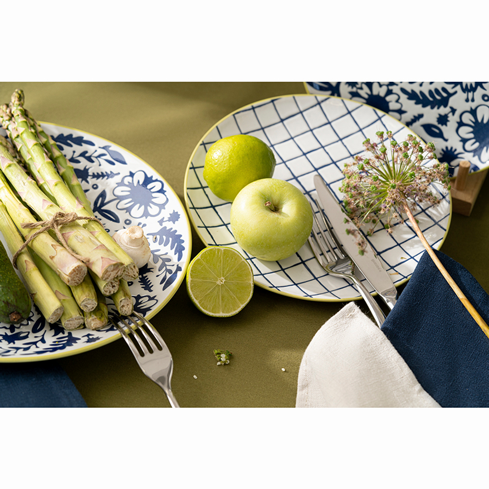 Набор тарелок bright traditions, D21,5 см, 2 шт.