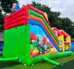 Коммерческий надувной батут «Добрая русская сказка 5», 8*4*5 м