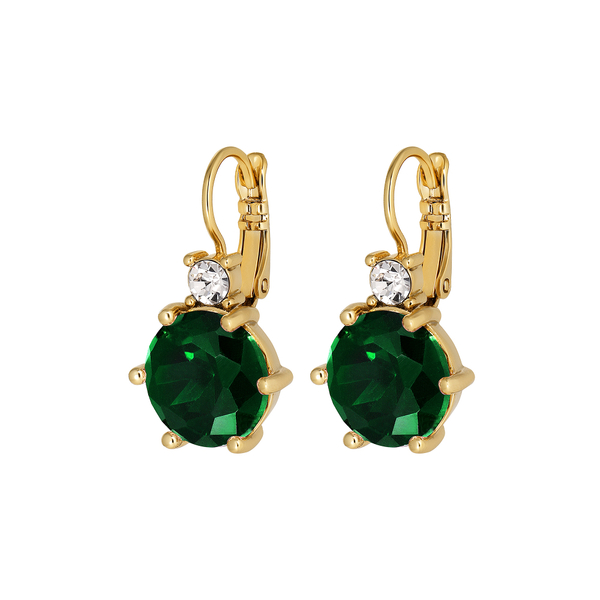 Серьги Dyrberg Kern BEGONIA SG EMERALD GREEN 470105