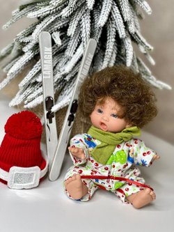 Кукла LAMAGIK виниловая 18см Gestitos Esquiador  (503A1)