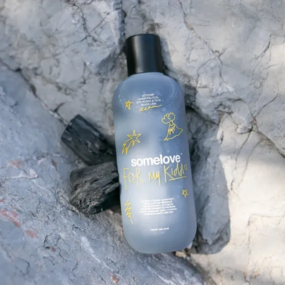 Детский шампунь-гель для волос и тела Somelove с ароматом колы