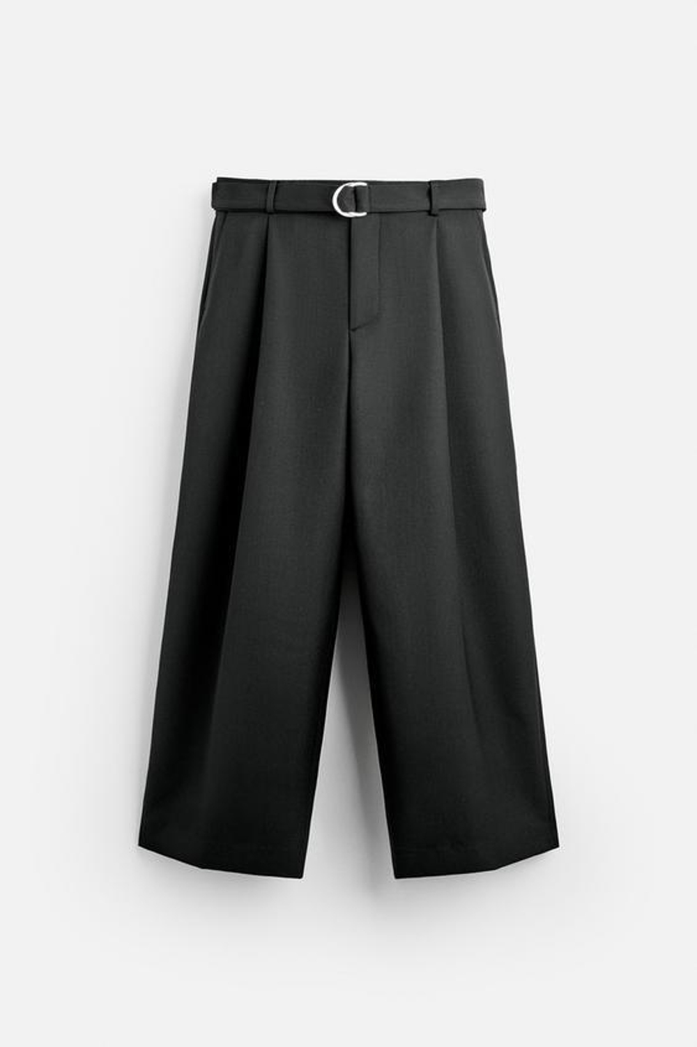 ZARA X NANUSHKA КОСТЮМНЫЕ БРЮКИ, ЧЕРНЫЙ