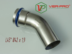 НЕРЖ Уголок 45° вн/нар. 42а*42  "VER-PRO"  (10/2шт)