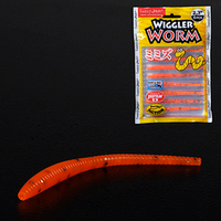 Слаги съедобные Wiggler Worm, 2.3in (5.84 см), цвет 036, 9шт/уп