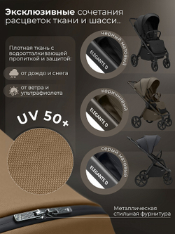 Прогулочная коляска Sweet Baby SBL Elegante D 427626 Brown