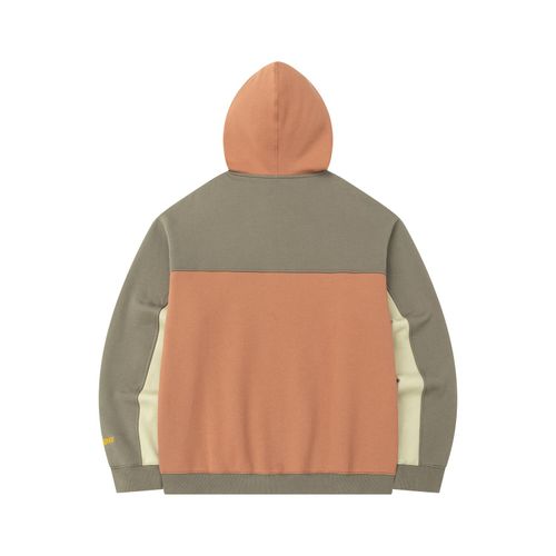 Худи Ymkashix HTF Three Color Block коричневый / оранжевый