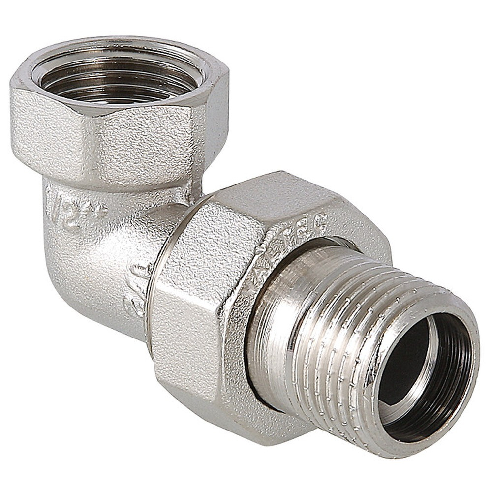 Сгон угловой разъемный (американка) ВН внутренняя наружная резьба 3/4" (Valtec VT 98) уп 10 шт