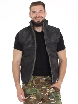 Утепленный Мужской зимний жилет камуфляжный BATKOVSKI ZZIMACHERMULTICAM