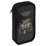 Пенал 2 отделения 190х105 Schoolformat Monster Truck, софттач