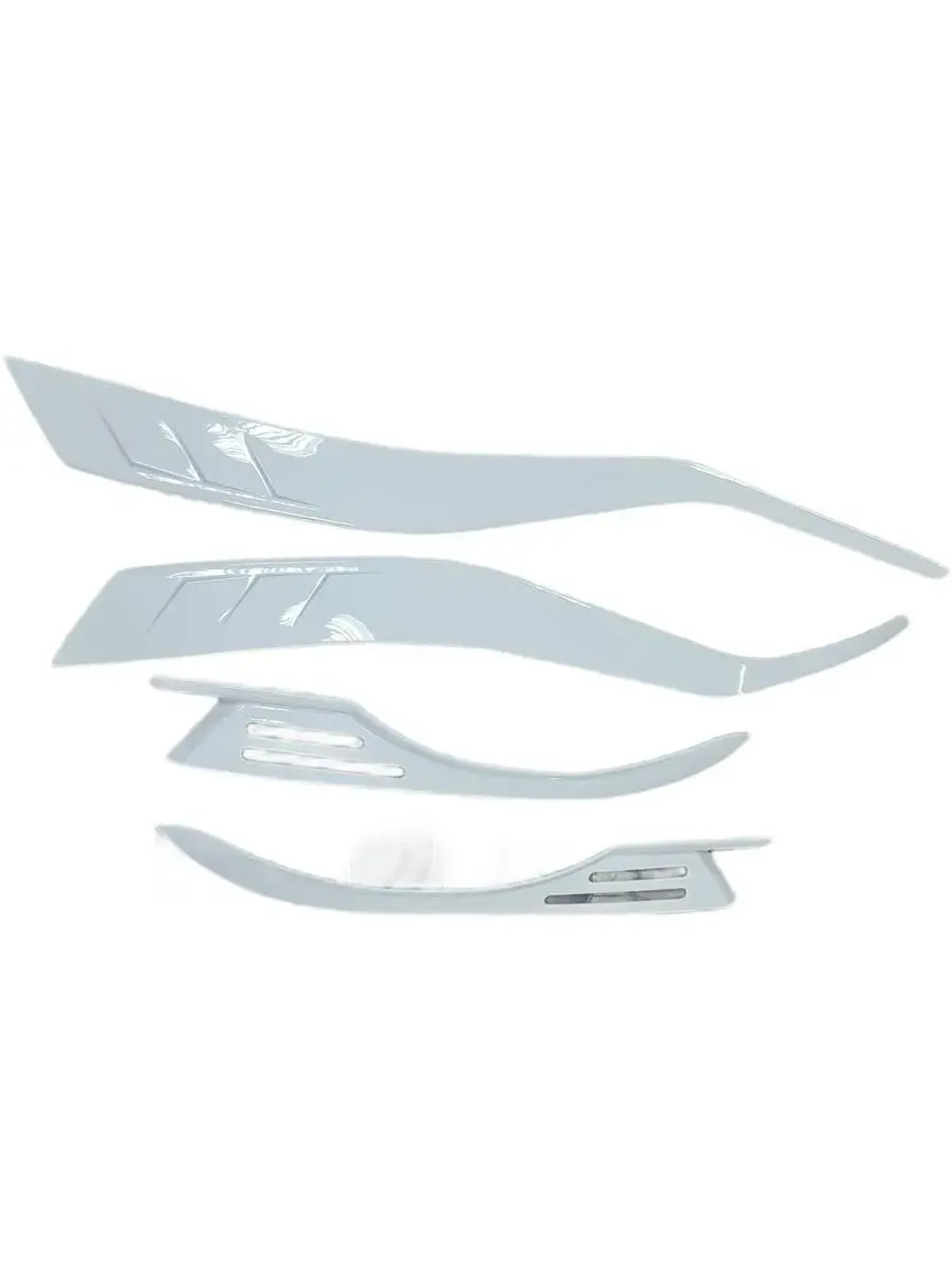 Накладка на фары белые Кобальт