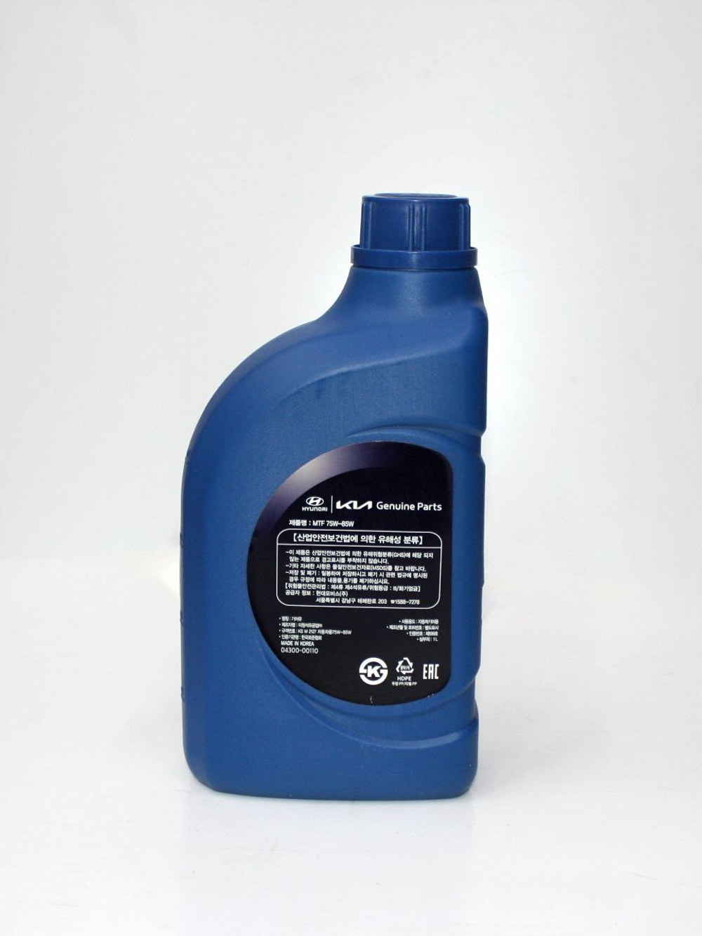 Трансмиссионное масло MTF SAE 75W/85 GL-4 0430000110 Hyundai, Kia (1л.)